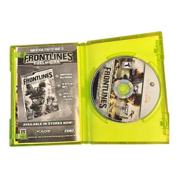 Frontlines Fuel of War for Xbox 360 by THQ. Great Condition!!! - Picture 2 of 3